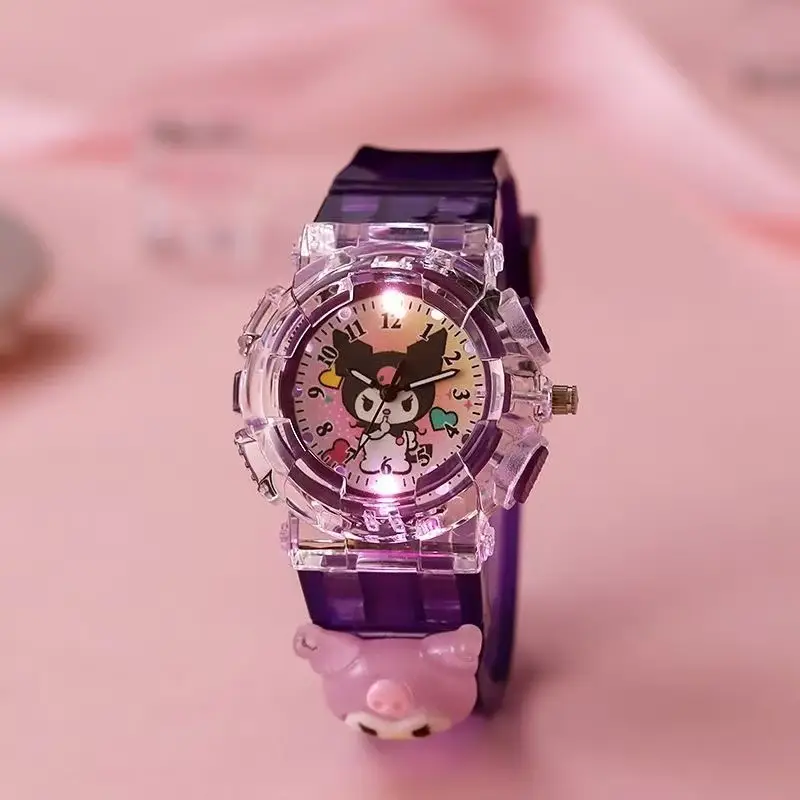 Luminous Cartoon Kids Watch for Girls 3Y - Image 2