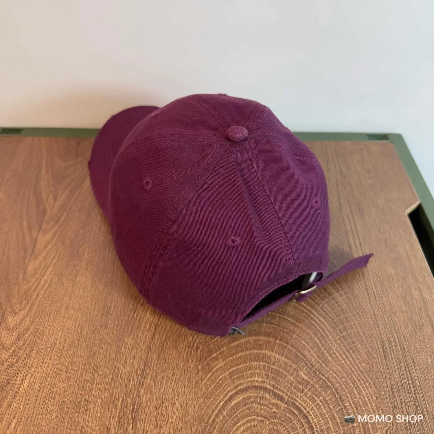 Vintage B-Brave Gray Baseball Cap with Wide Brim — feature 21