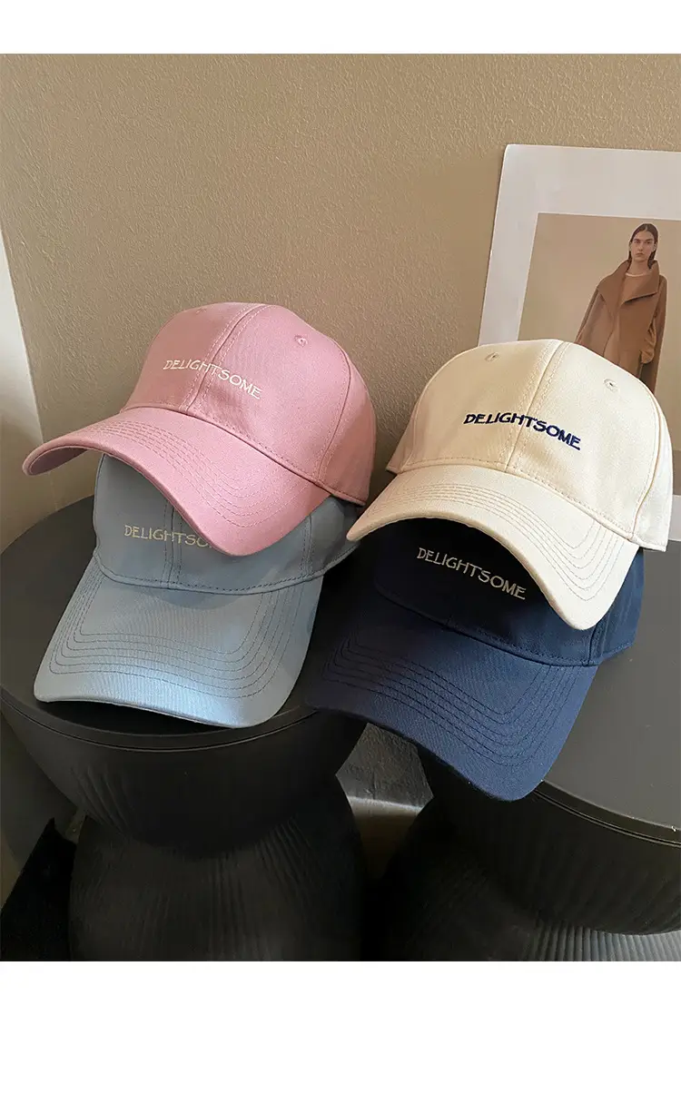 Women's Korean Style Baseball Caps 2025 New Wide Brim — feature 11