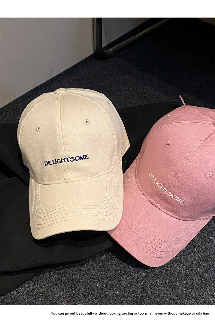 Women's Korean Style Baseball Caps 2025 New Wide Brim — feature 9