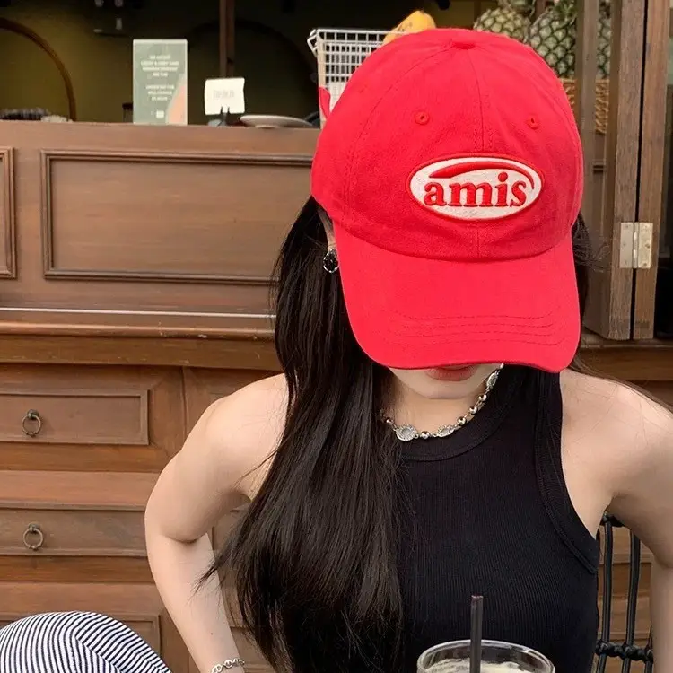 Korean Ins Hat for Women Spring Autumn Casual Embroidered Cap - Image 8