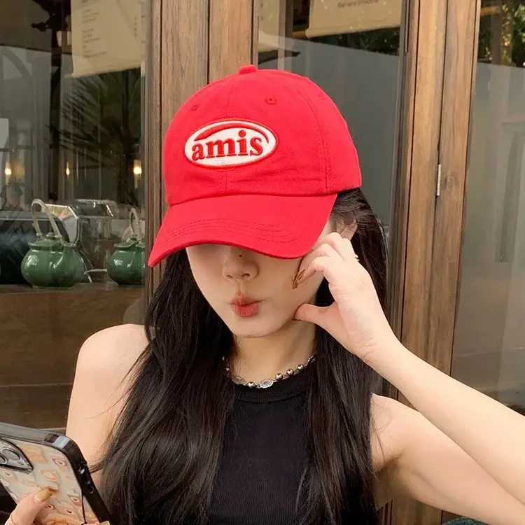 Korean Ins Hat for Women Spring Autumn Casual Embroidered Cap - Image 10