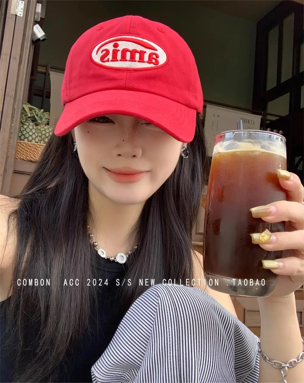 Korean Ins Hat for Women Spring Autumn Casual Embroidered Cap — feature 9