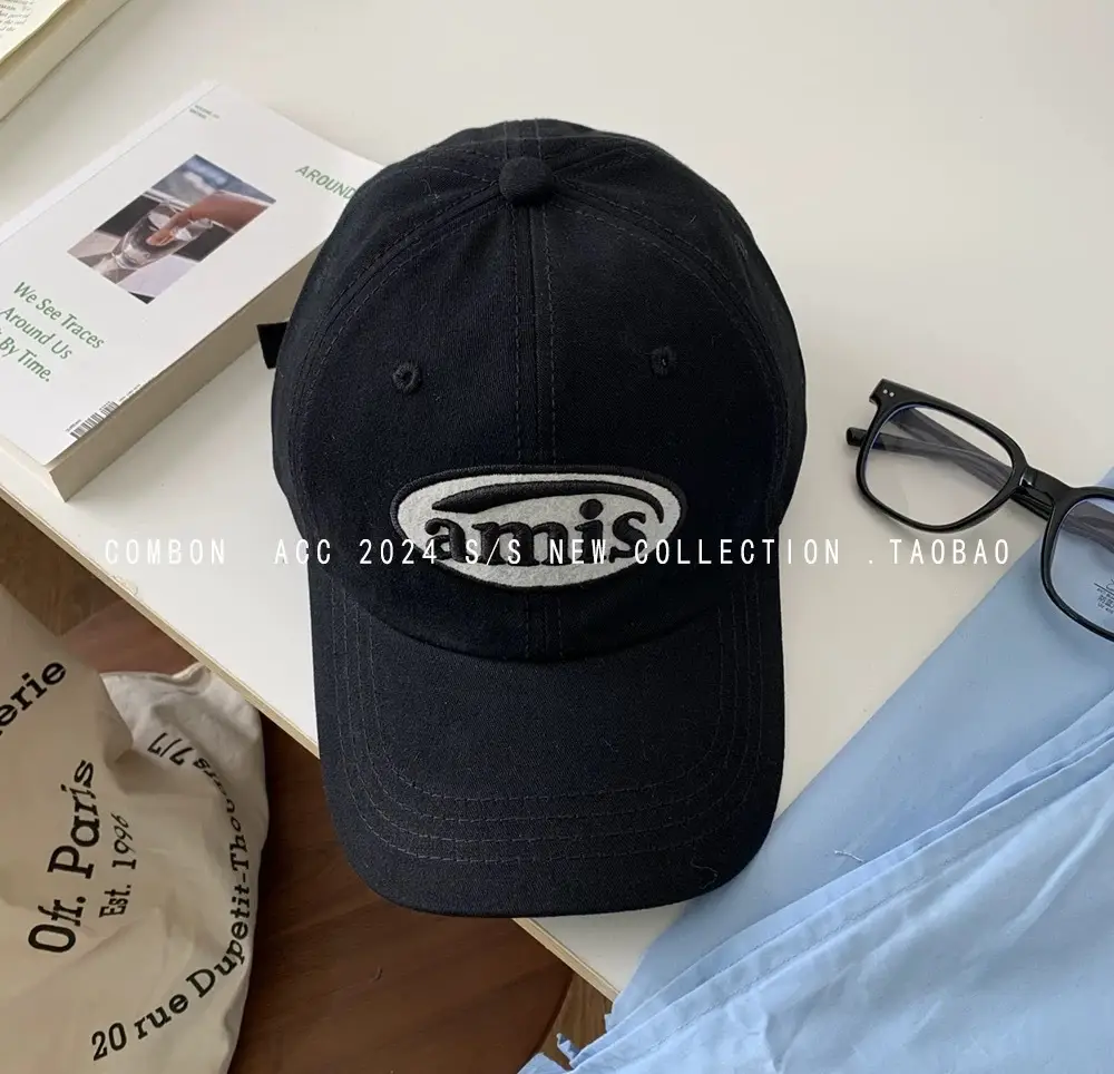 Korean Ins Hat for Women Spring Autumn Casual Embroidered Cap - Image 2