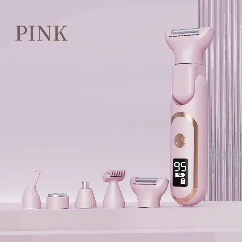 Purple Electric Full Body Shaver for Women