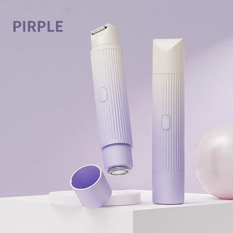 Purple Electric Full Body Shaver for Women