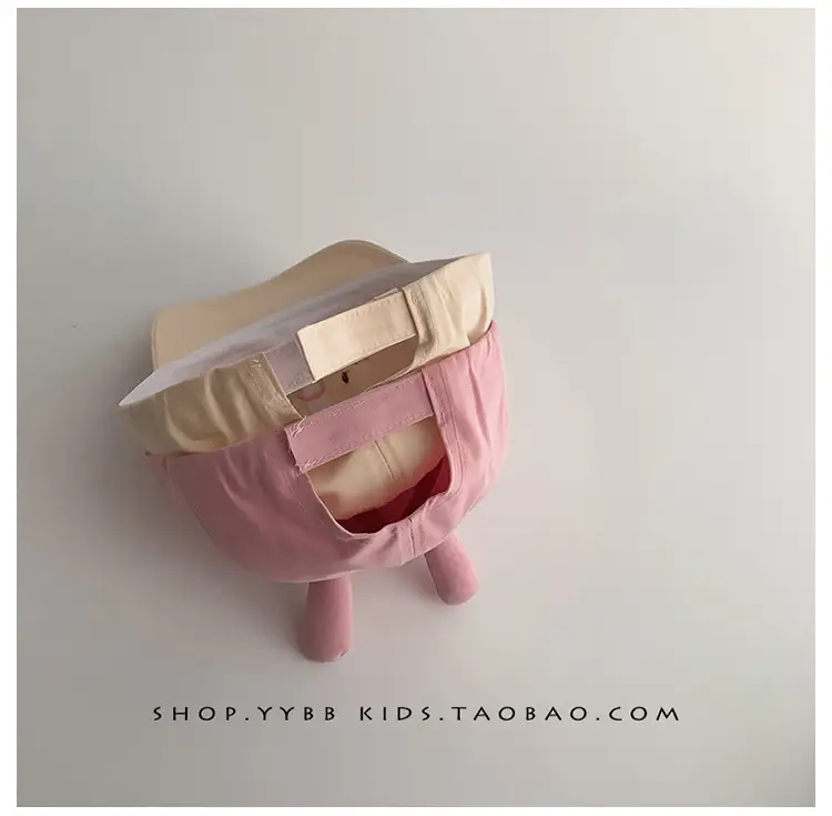 Cute Pink Rabbit Cap for Kids Blue with Bunny Ears — feature 11