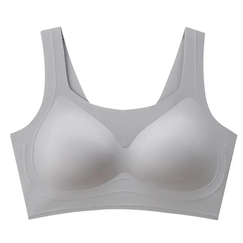 Traceless Strap Underwear Women's Comfortable Zero Sense Small Chest - Image 3