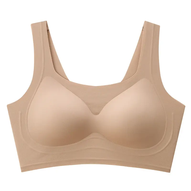 Traceless Strap Underwear Women's Comfortable Zero Sense Small Chest - Image 4