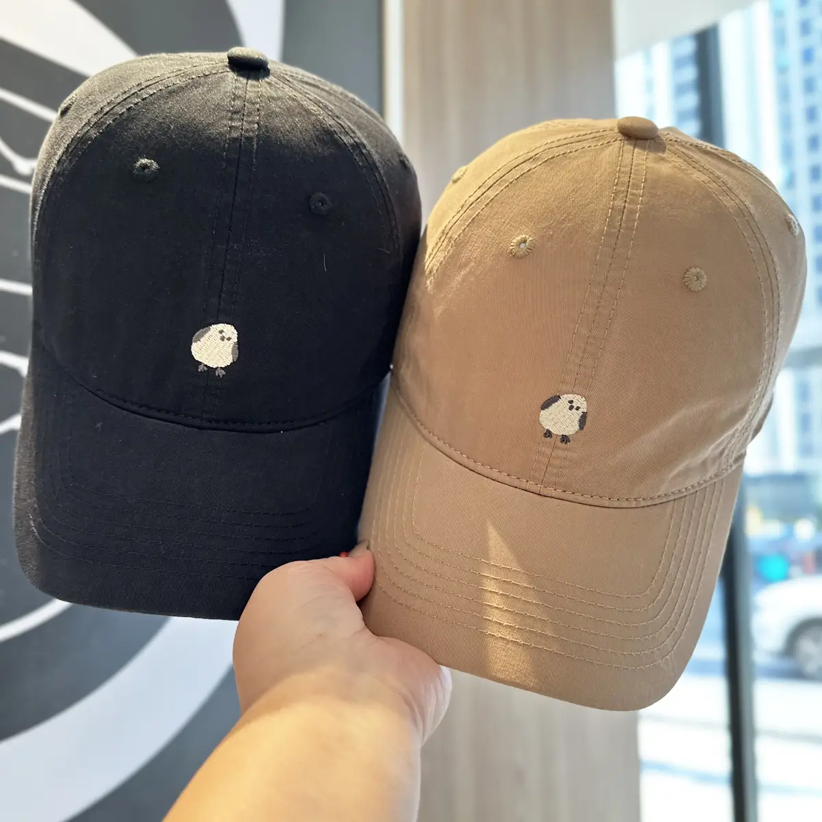 Japanese Style Soft Pink Baseball Cap for Kids - Image 11