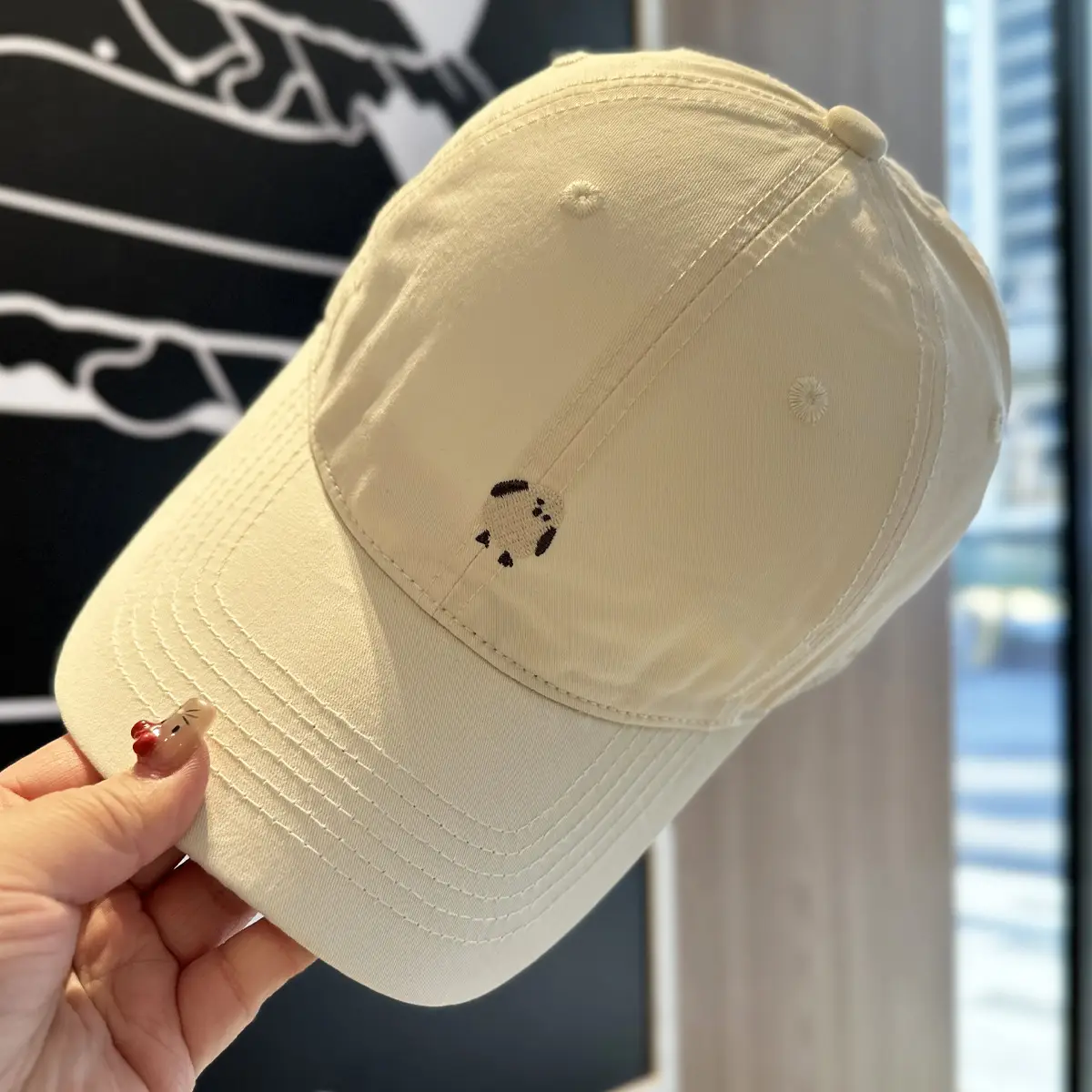 Japanese Style Soft Pink Baseball Cap for Kids — feature 16