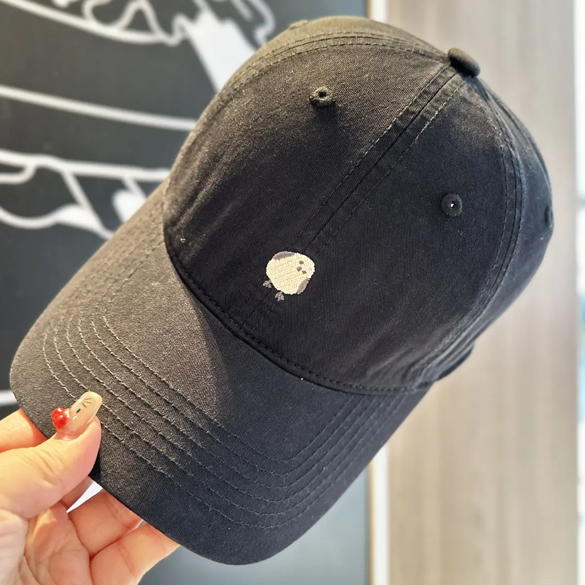 Japanese Style Soft Pink Baseball Cap for Kids — feature 9