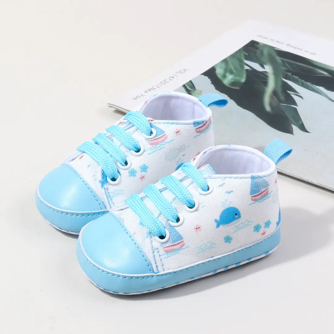 0-1 years old baby shoes men and women baby canvas shoes baby shoes indoor non-slip toddler shoes