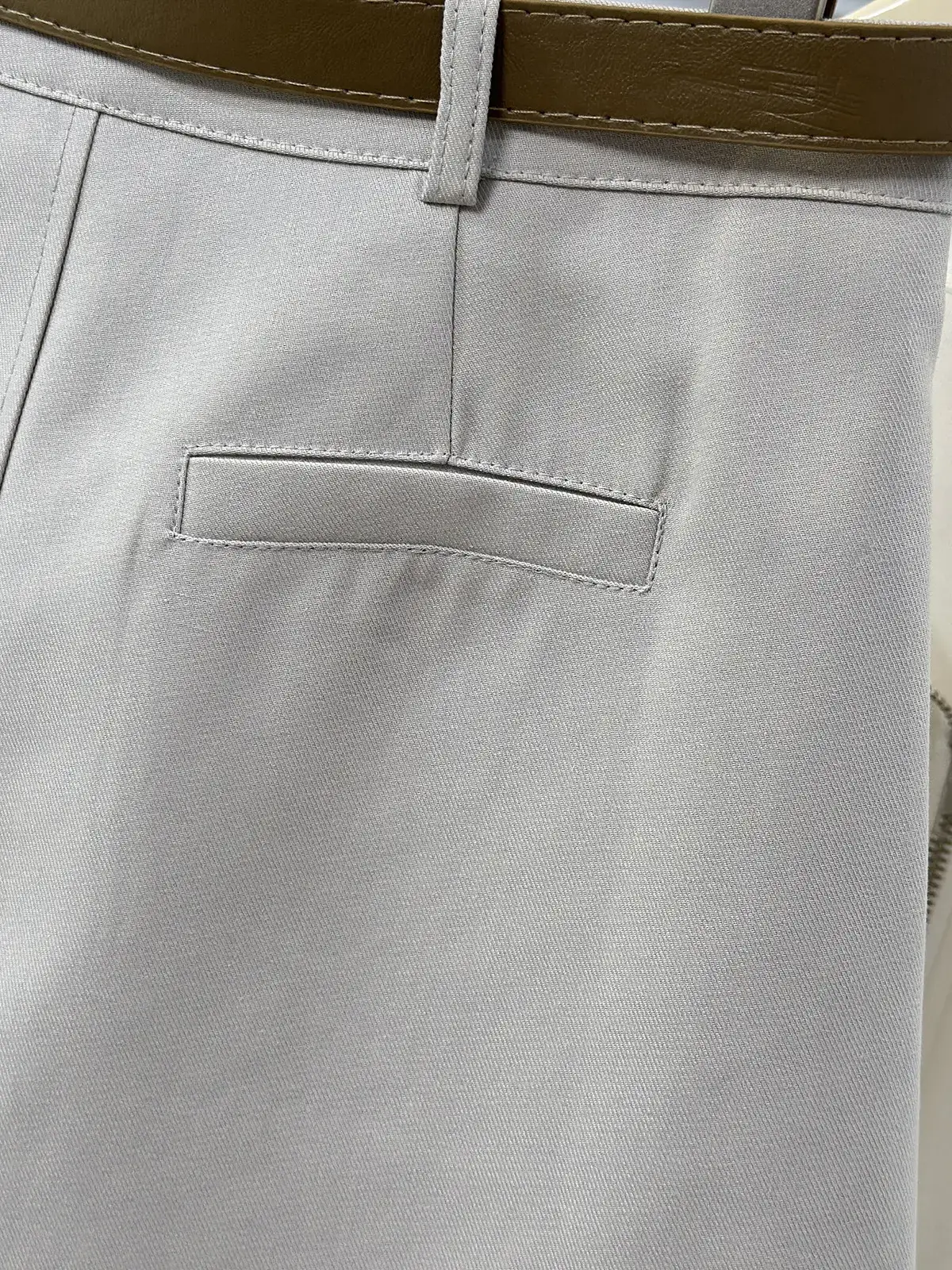 2025 Spring Summer Casual Short Skirt High Waist Slim Belted — feature 9