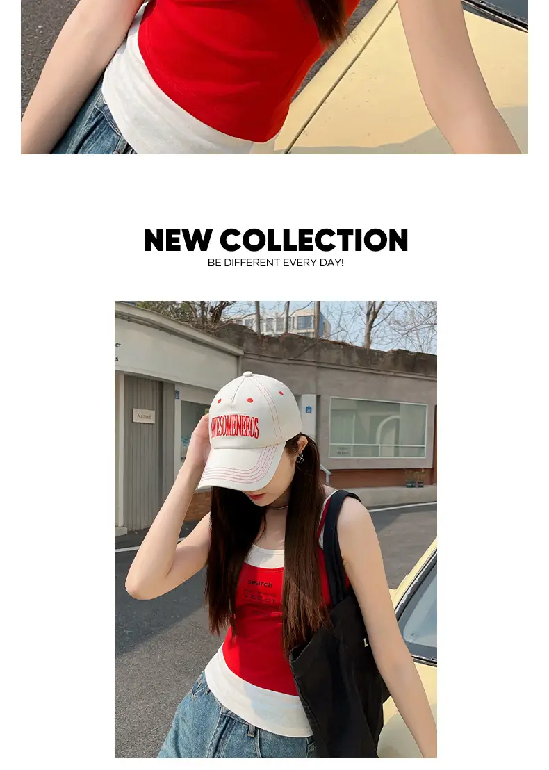 2025 New Stitching Duck Tongue Baseball Cap for Men Women — feature 15