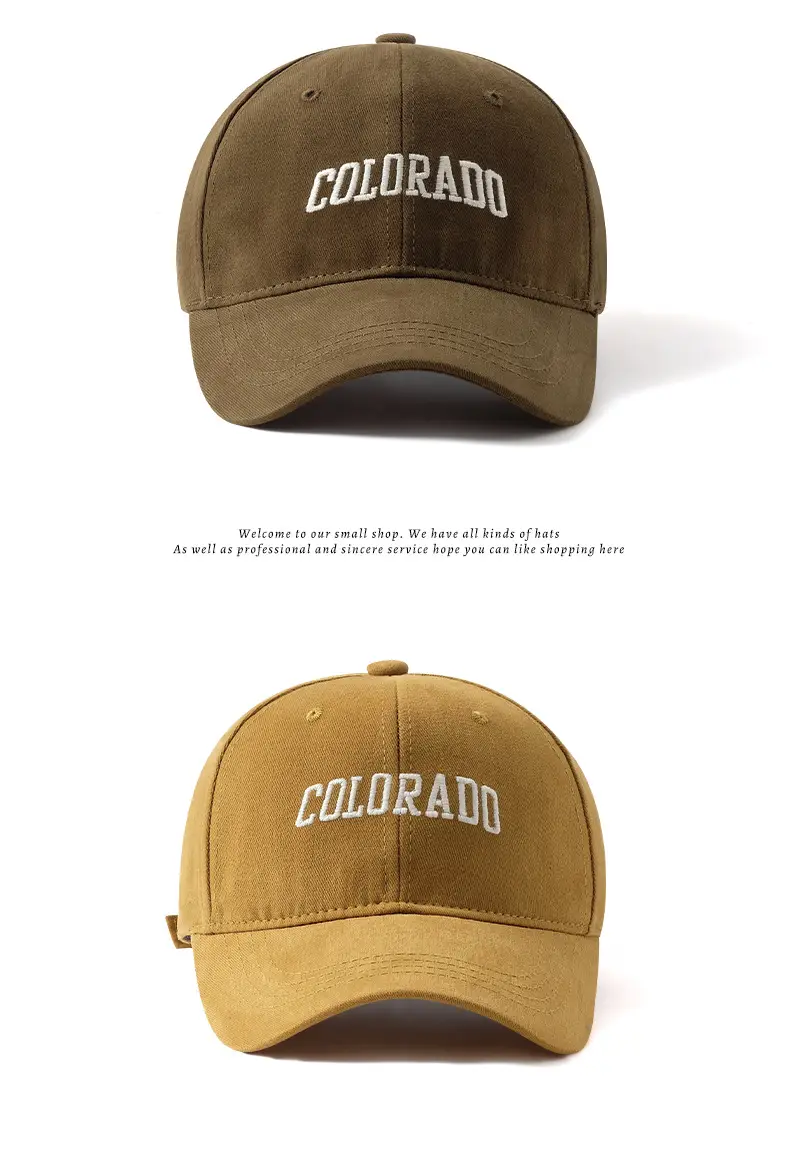 Colorado Baseball Cap 54-58cm Wide Brim Sun Protection — feature 21