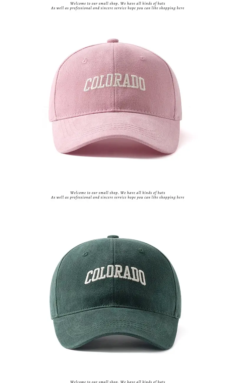 Colorado Baseball Cap 54-58cm Wide Brim Sun Protection — feature 22