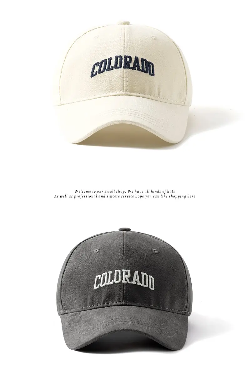 Colorado Baseball Cap 54-58cm Wide Brim Sun Protection — feature 24