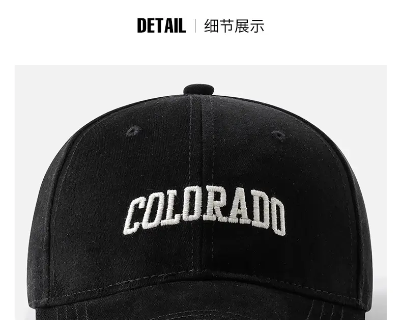 Colorado Baseball Cap 54-58cm Wide Brim Sun Protection — feature 25