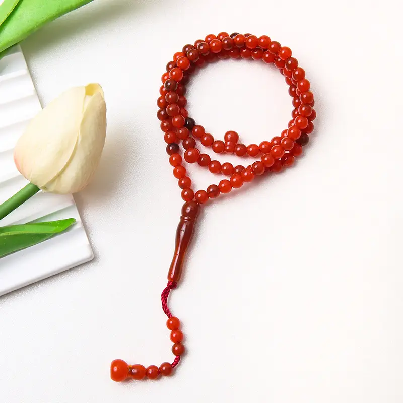 Black Arab Rosary Tess Beads Bracelet for Men - Image 9