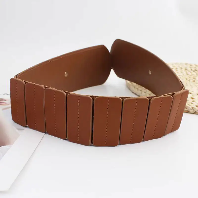 Red Stretch Waist Belt for Women - Image 6
