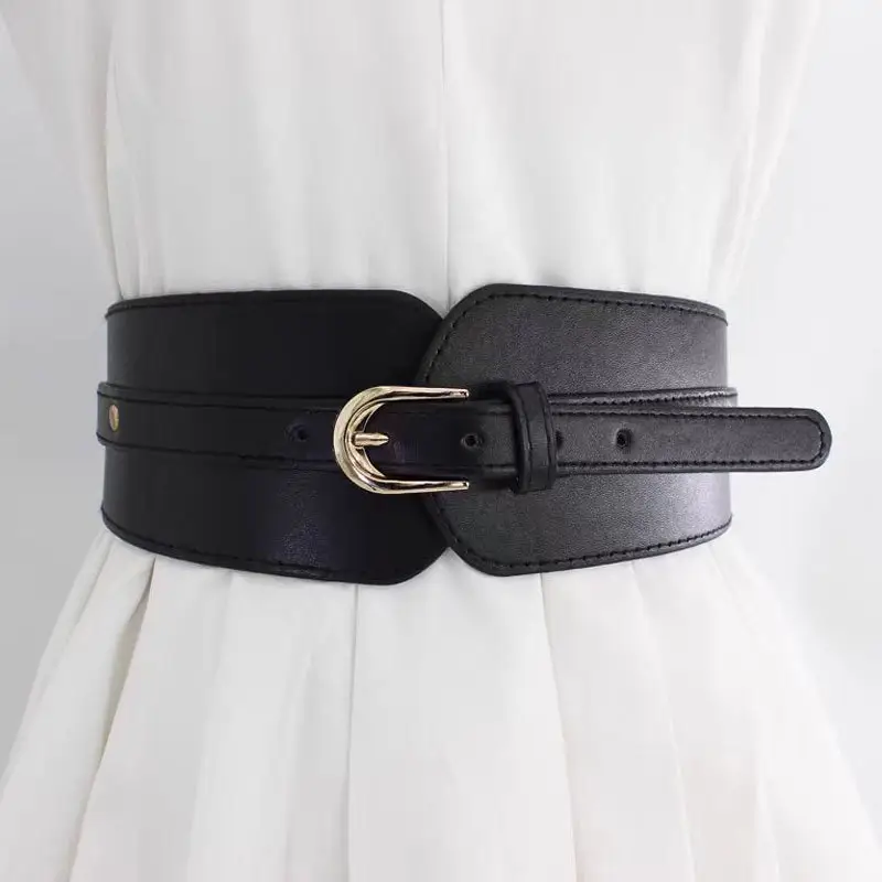Red Stretch Waist Belt for Women - Image 7