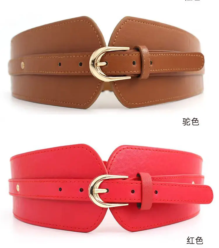 Red Stretch Waist Belt for Women — feature 14