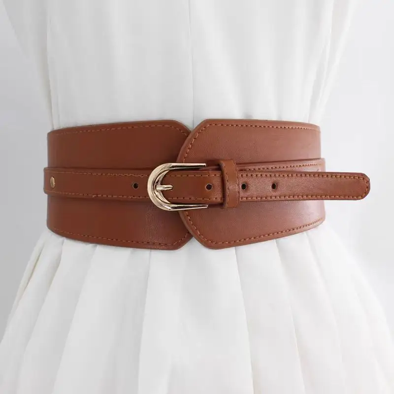 Red Stretch Waist Belt for Women - Image 3