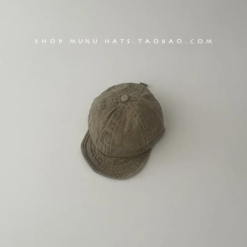 Children's Spring & Autumn Hats Washed Western Style — feature 14
