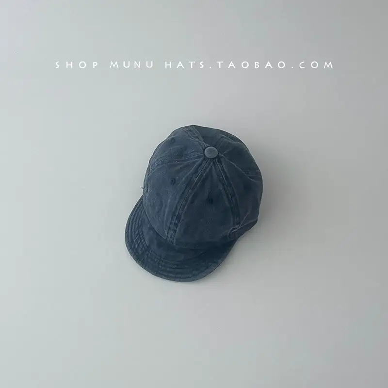 Children's Spring & Autumn Hats Washed Western Style — feature 23