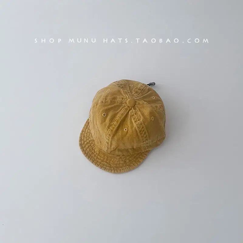 Children's Spring & Autumn Hats Washed Western Style — feature 25