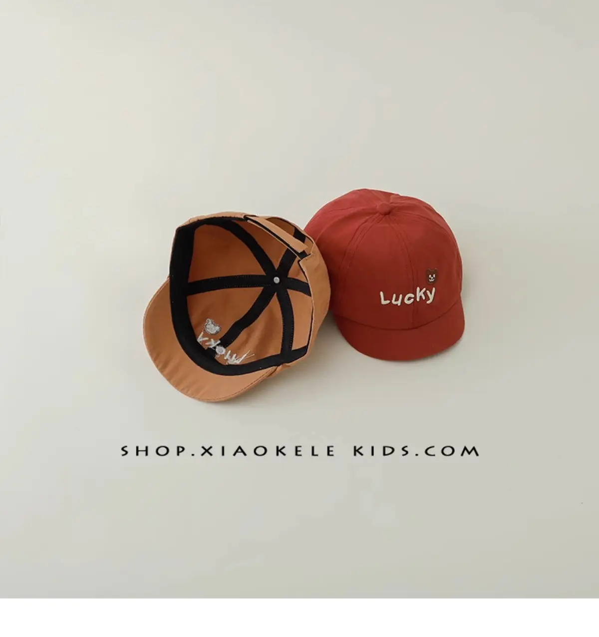 Baby Cap Bear Print Spring Autumn Sunshade Cap — feature 10