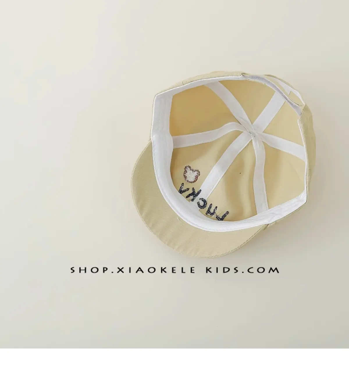 Baby Cap Bear Print Spring Autumn Sunshade Cap — feature 12