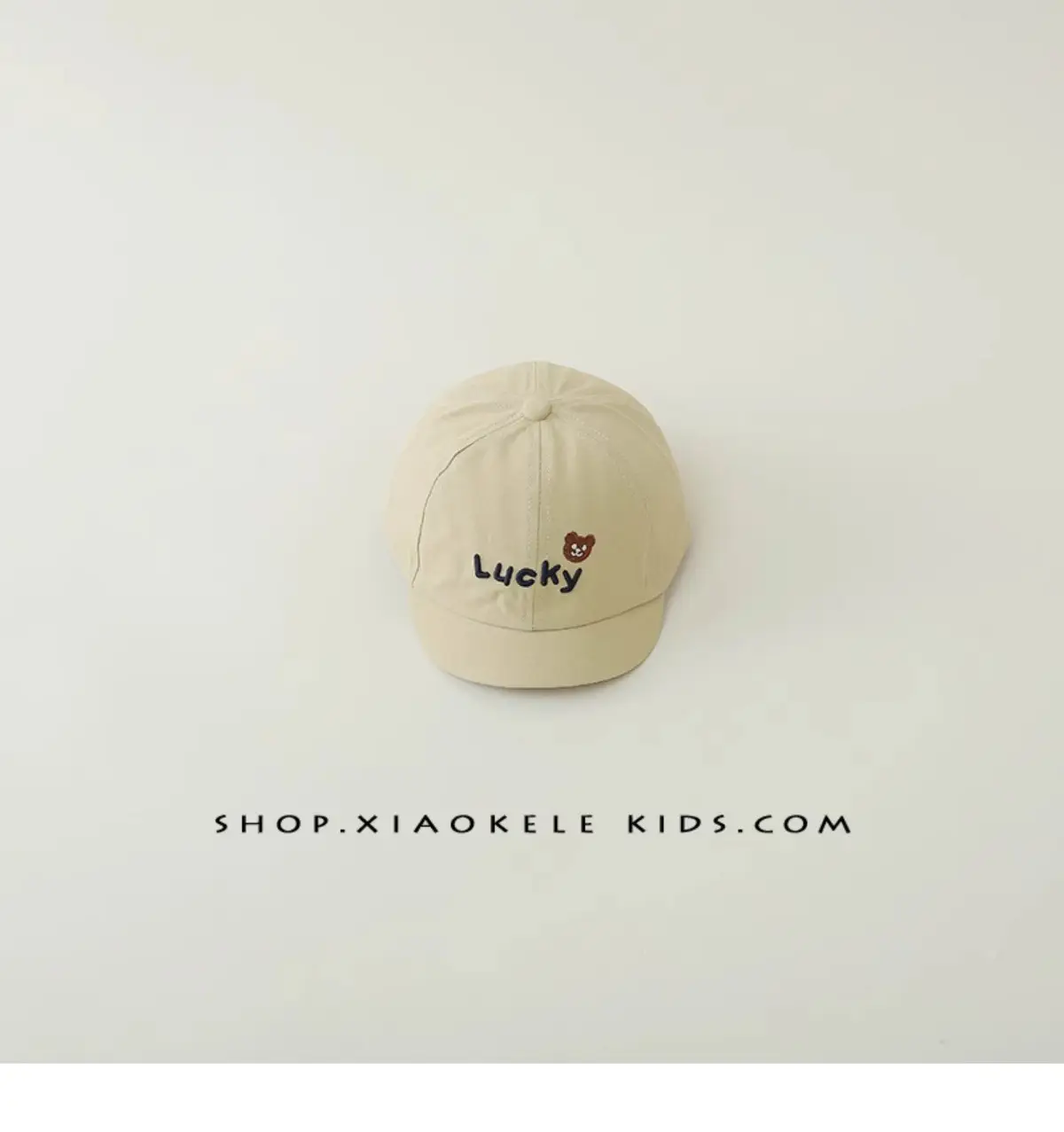 Baby Cap Bear Print Spring Autumn Sunshade Cap — feature 15