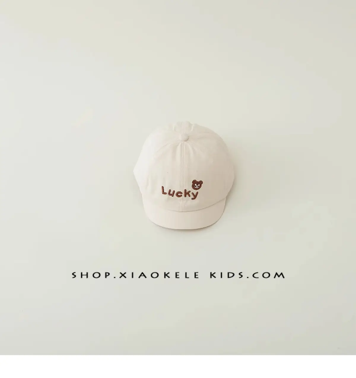 Baby Cap Bear Print Spring Autumn Sunshade Cap — feature 16