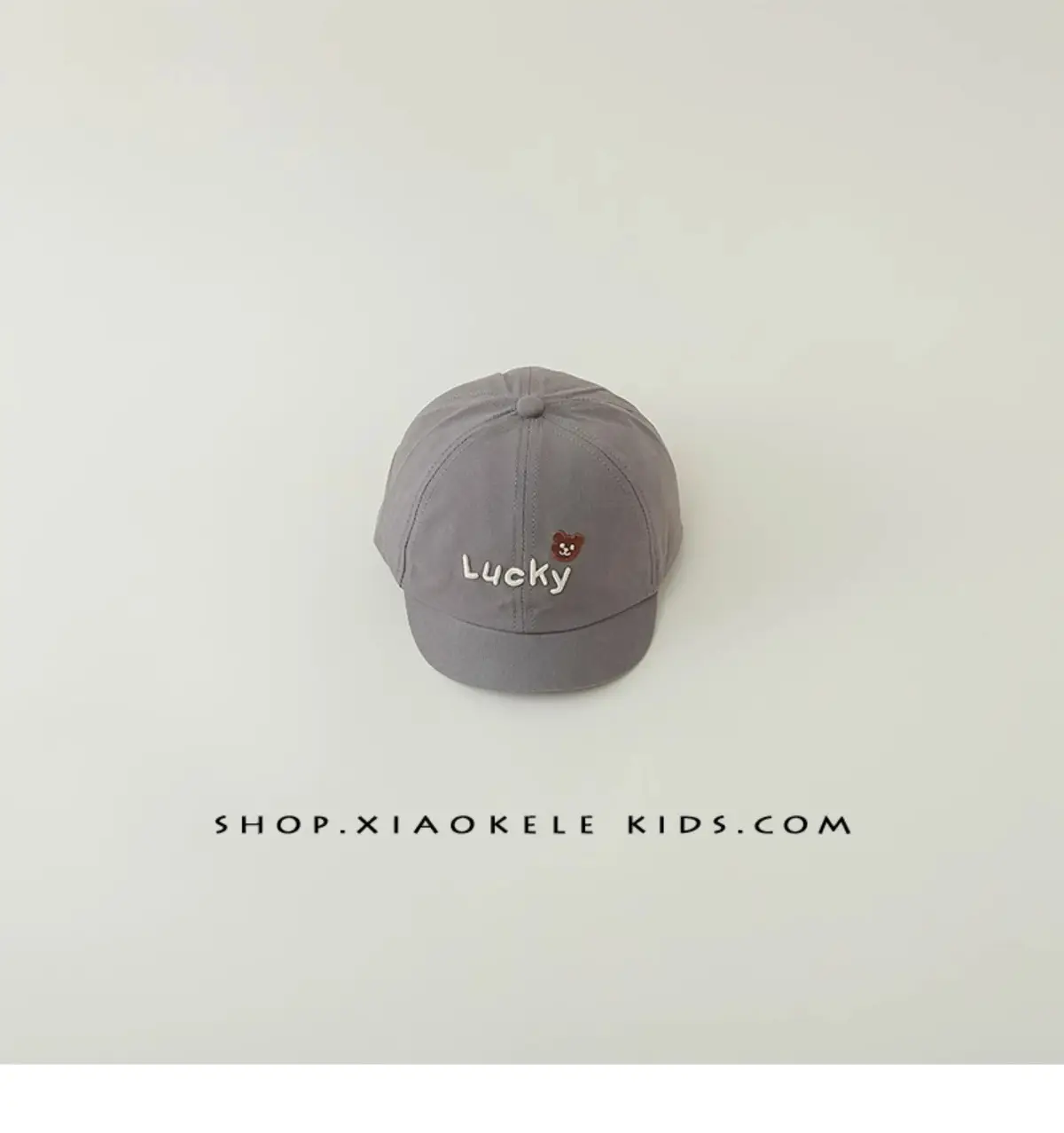 Baby Cap Bear Print Spring Autumn Sunshade Cap — feature 19