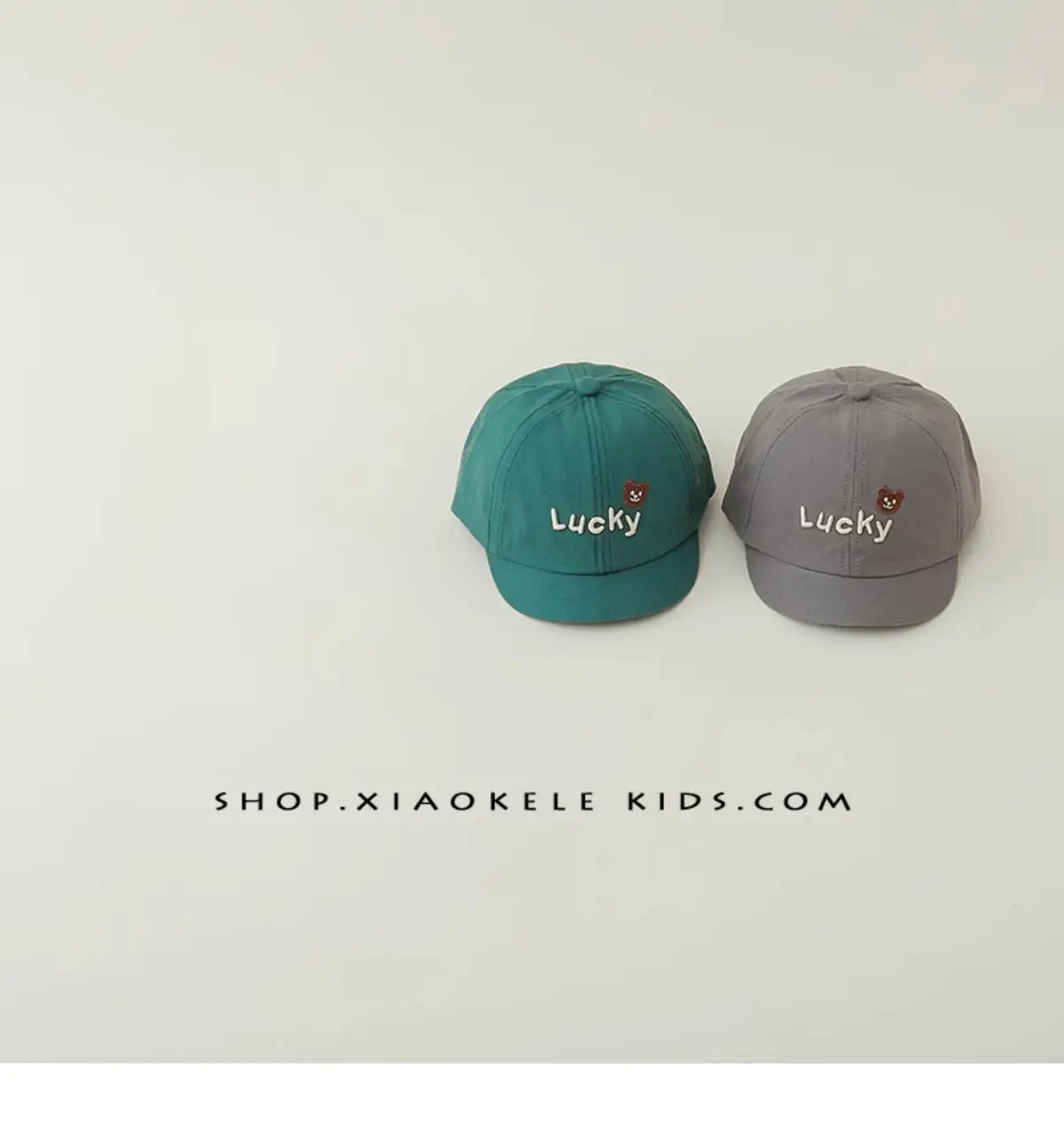 Baby Cap Bear Print Spring Autumn Sunshade Cap — feature 7