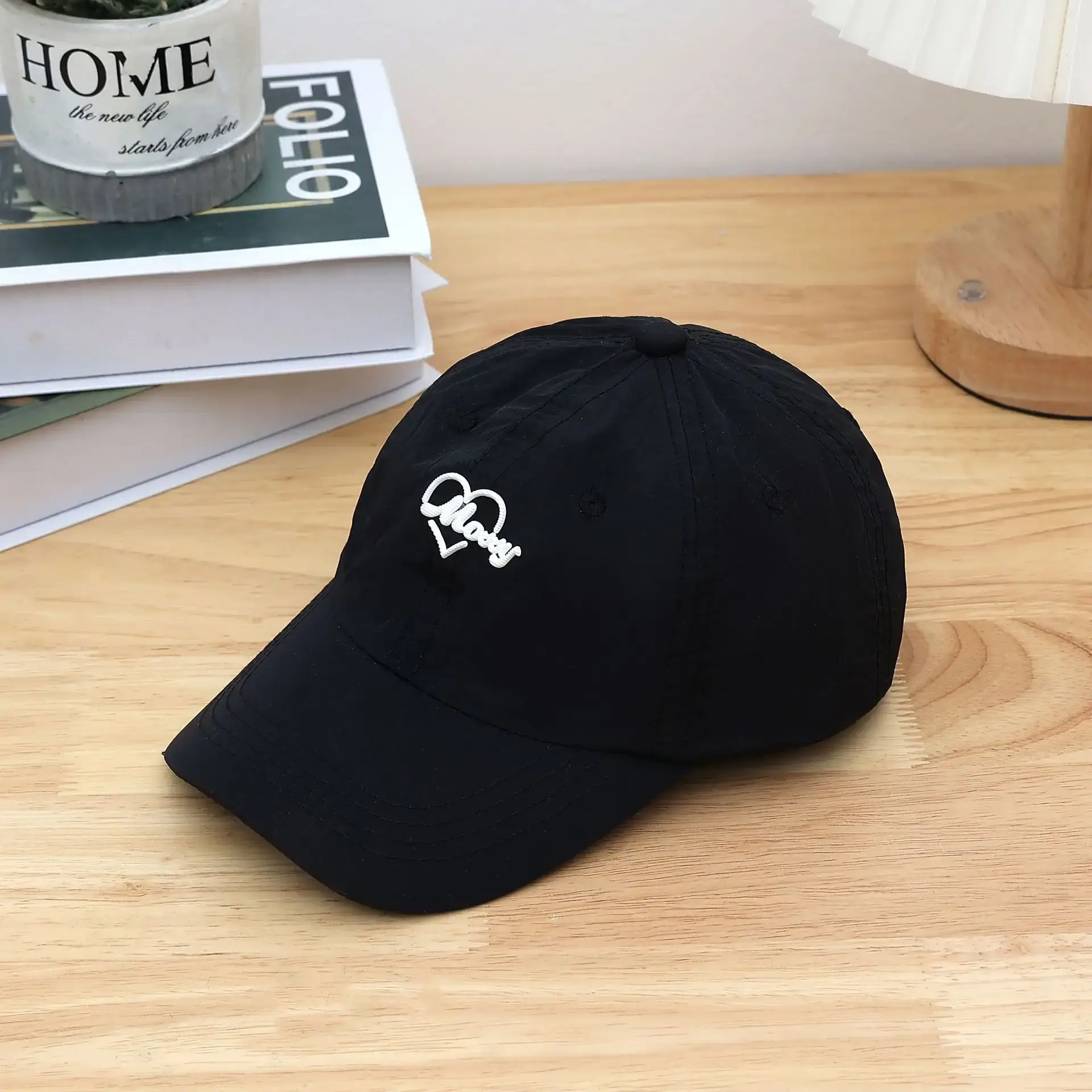 Spring Kids Light Macaron Cap Letter M All Match - Image 21