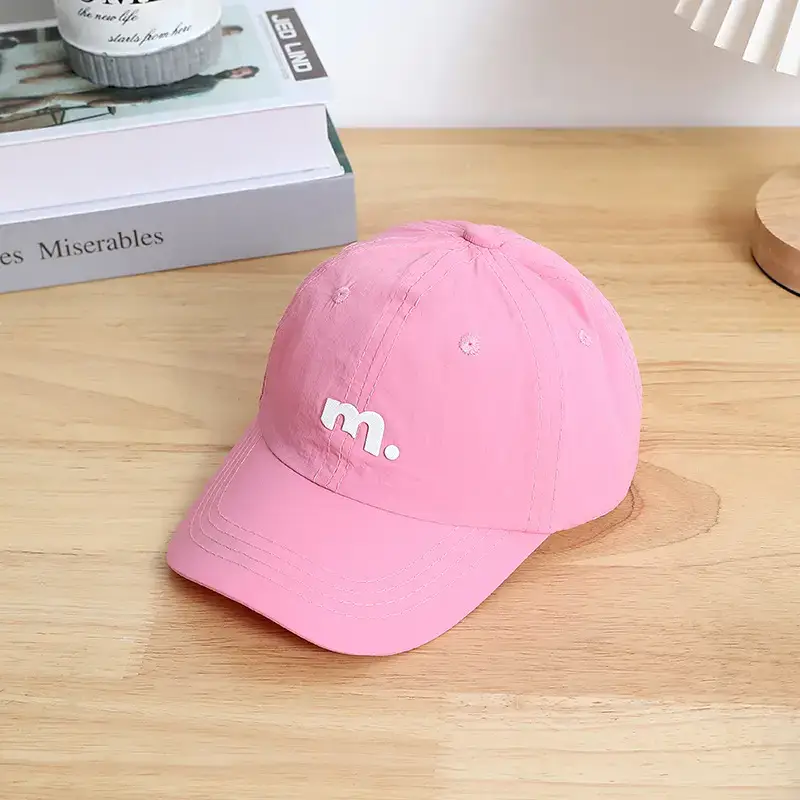Spring Kids Light Macaron Cap Letter M All Match - Image 3