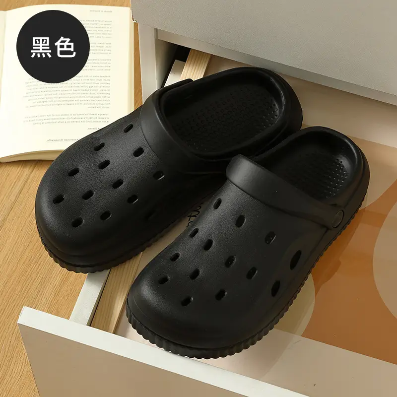 Women's White Croc Sandals Summer Outerwear 2025