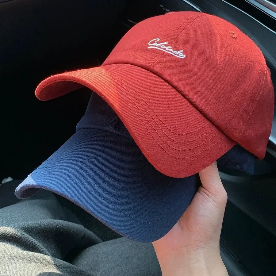 Women Baseball Cap with Letter Embroidery, Cream Shortbread Style, 2026 Spring
