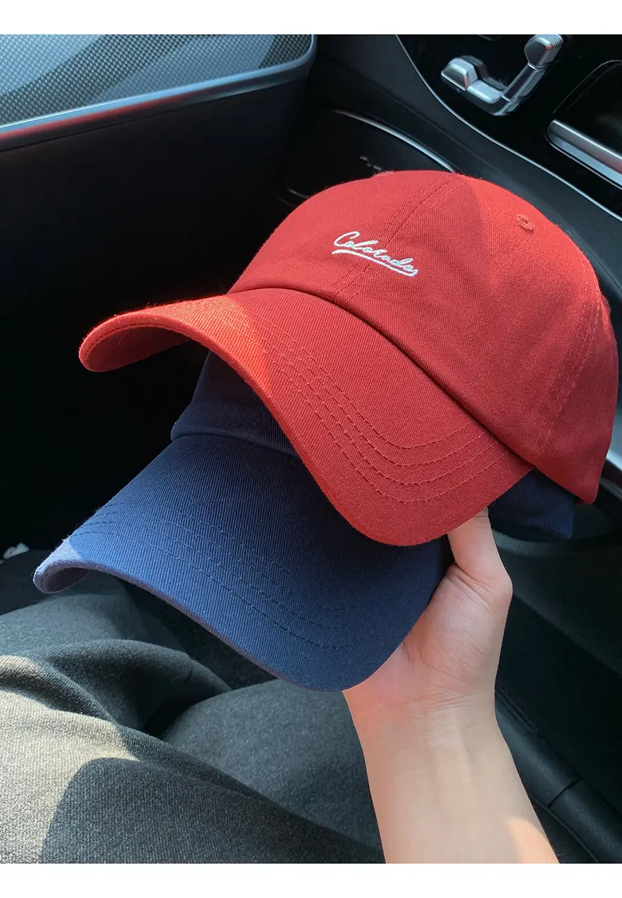Women Baseball Cap with Letter Embroidery, Cream Shortbread Style, 2026 Spring — feature 7