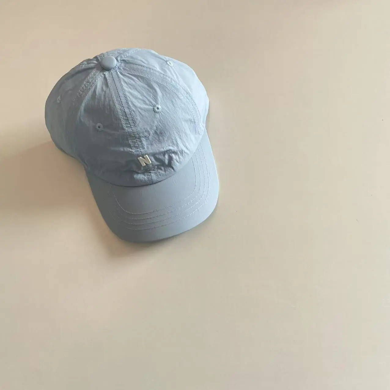Emo Beibei Girls Green Baseball Cap Sunshade Quick Dry - Image 4