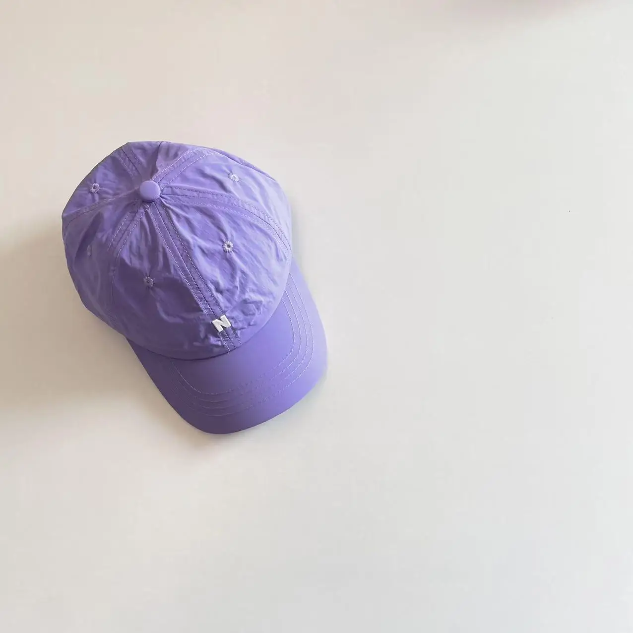 Emo Beibei Girls Green Baseball Cap Sunshade Quick Dry - Image 9