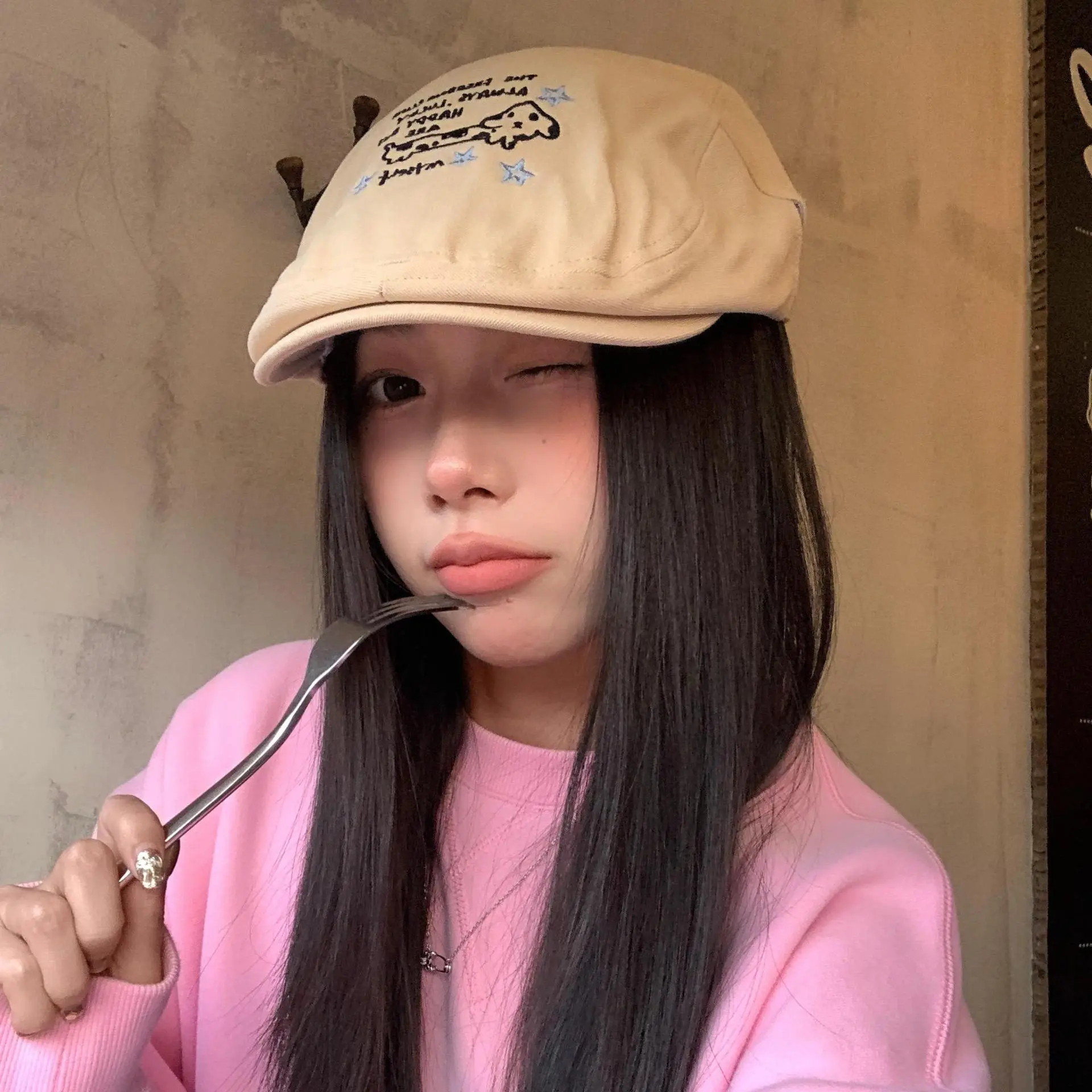 Kids Star Progression Cap Black Spring Summer Face Cap - Image 6