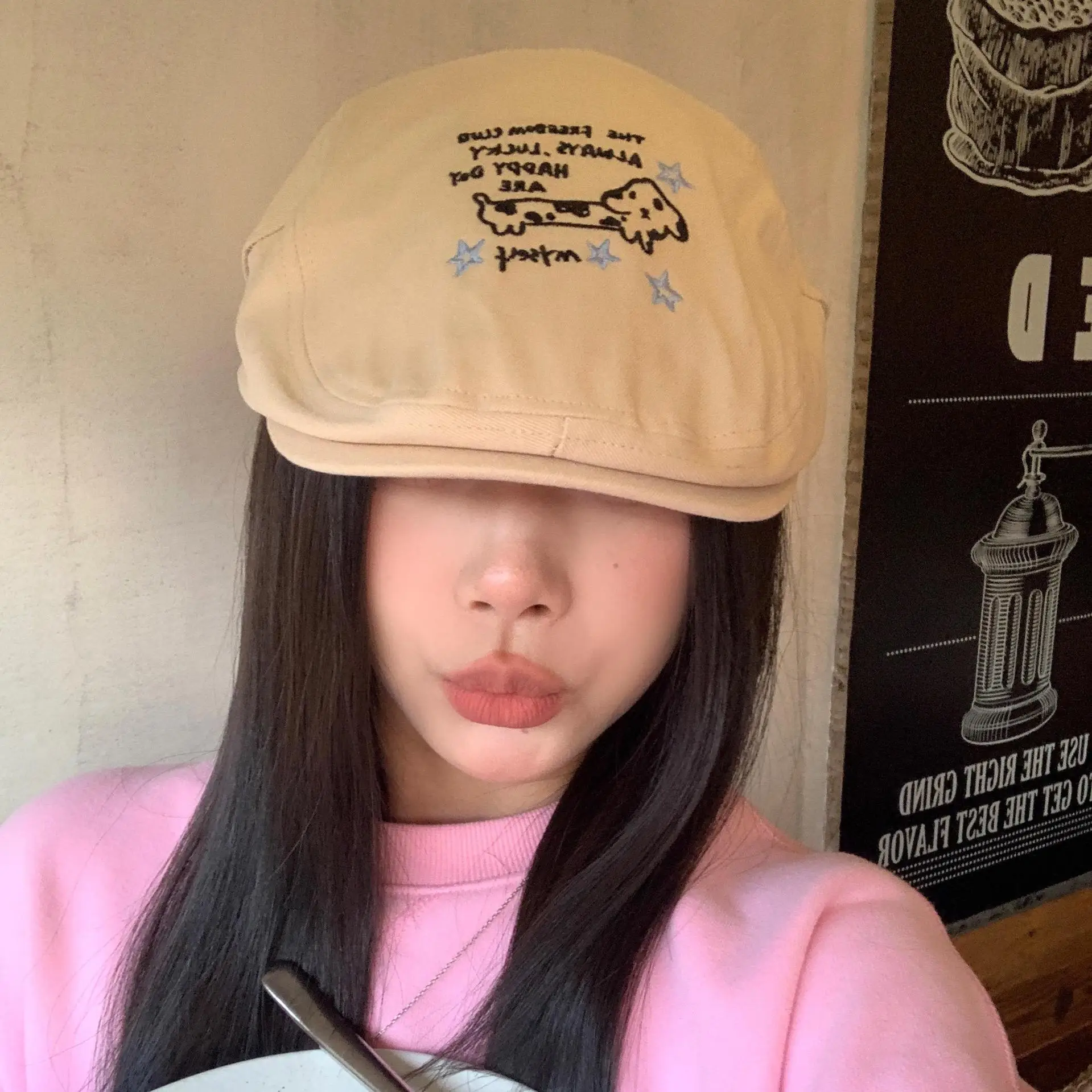 Kids Star Progression Cap Black Spring Summer Face Cap - Image 7