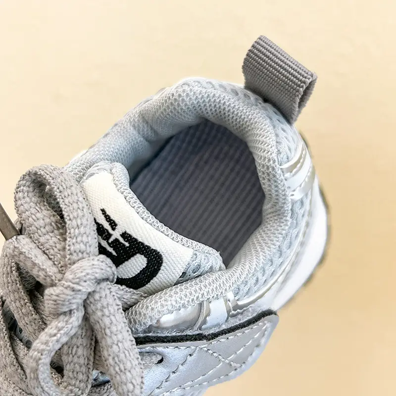 2025 Grey Mesh Kids Sneakers for Toddlers — feature 1