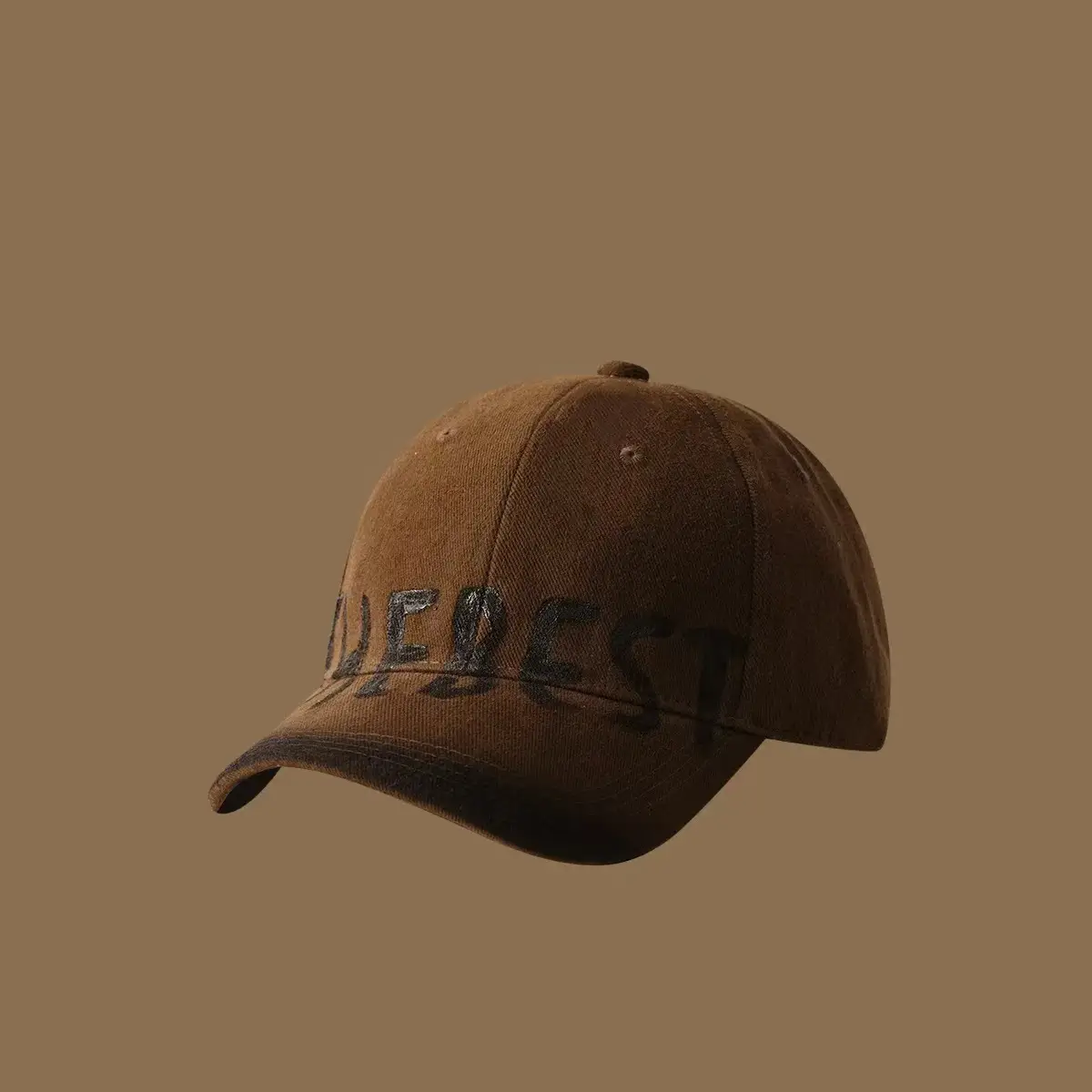 New Washed Old Letter Baseball Cap Women's American Style Retro Big Head Caps for Men — feature 27