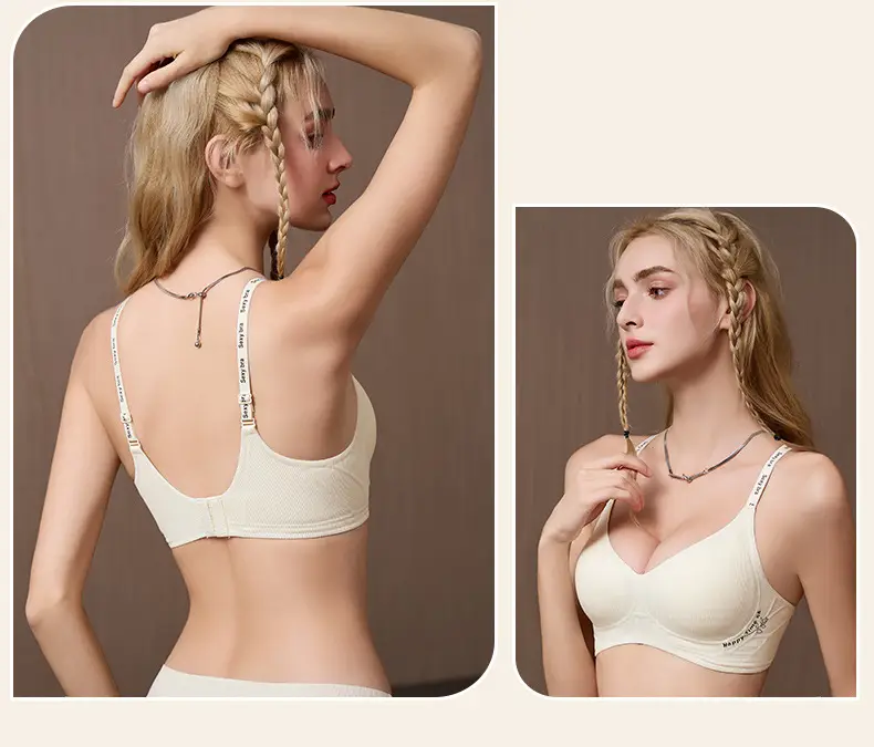 Traceless Women's Push-Up Bra Red Small — feature 21