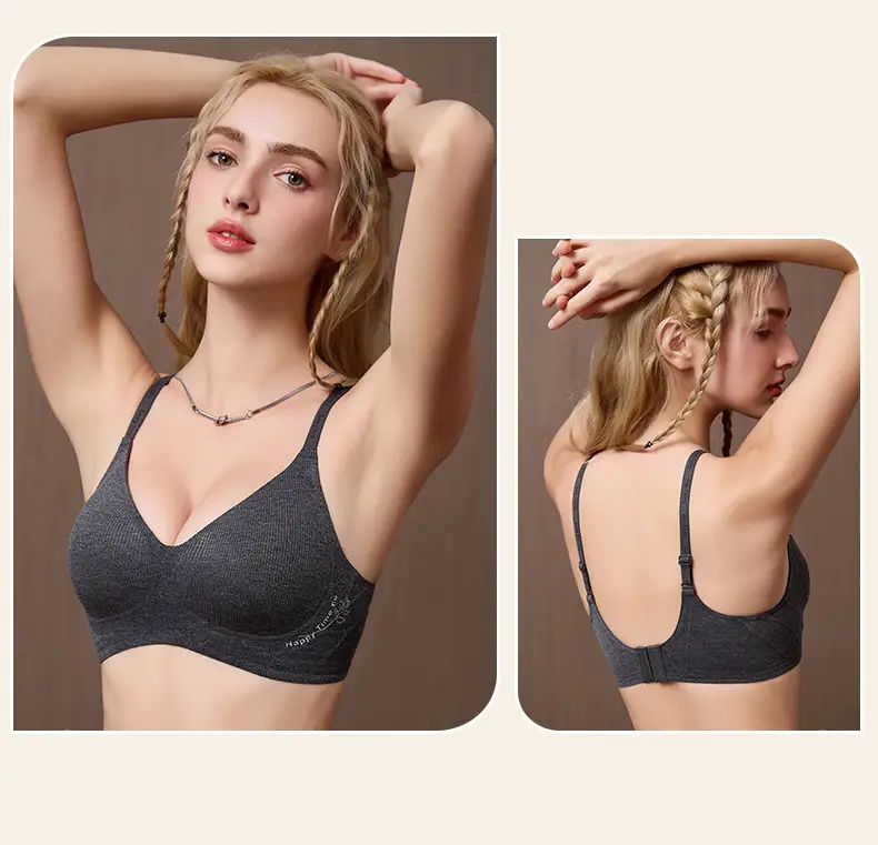 Traceless Women's Push-Up Bra Red Small — feature 27